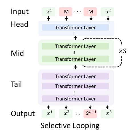 Looped Diffusion Language Models